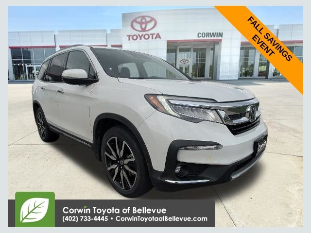 Platinum White Pearl 2020 Honda Pilot SUV / Crossover All-Wheel Drive 9-Speed Automatic