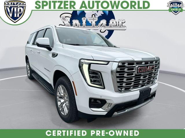 Summit White 2025 GMC Yukon XL Denali 4WD SUV / Crossover Four-Wheel Drive