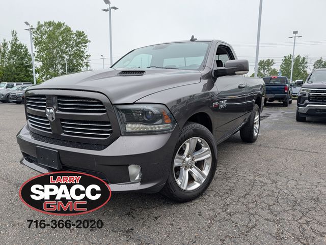 Gray (Granite Crystal Metallic Clearcoat) 2015 RAM 1500 Pickup Truck Four-Wheel Drive 8-Speed Automatic