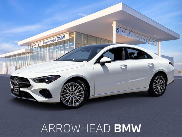 Polar White 2025 Mercedes-Benz CLA Coupe Front-Wheel Drive 8-Speed Dual Clutch