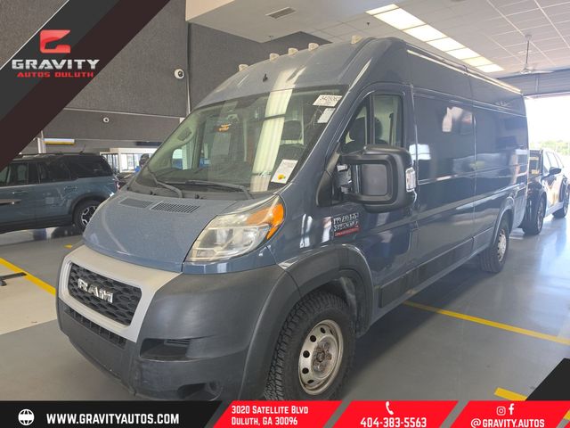 Blue 2020 RAM ProMaster Van Front-Wheel Drive 6-Speed Automatic