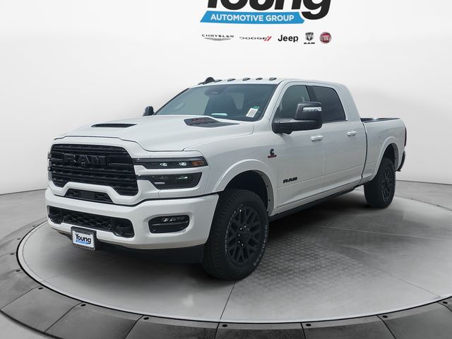 Bright White Clearcoat 2026 RAM 3500 Pickup Truck Four-Wheel Drive 8-Speed Automatic