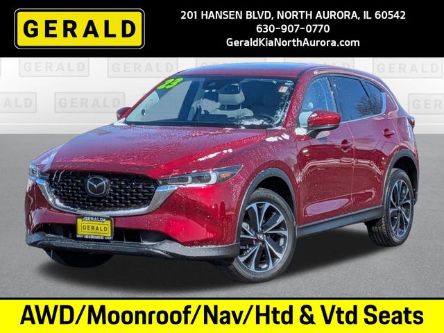 Soul Red Crystal Metallic 2023 Mazda CX-5 2.5 S Premium Plus AWD SUV / Crossover All-Wheel Drive 6-Speed Automatic