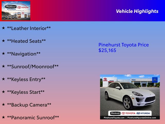 Used 2017 Porsche Macan SUV