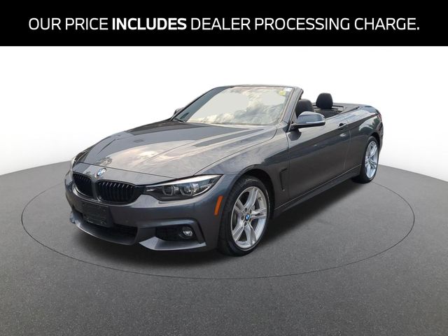 Mineral Gray Metallic 2019 BMW 4 Series Convertible All-Wheel Drive 8-Speed Automatic
