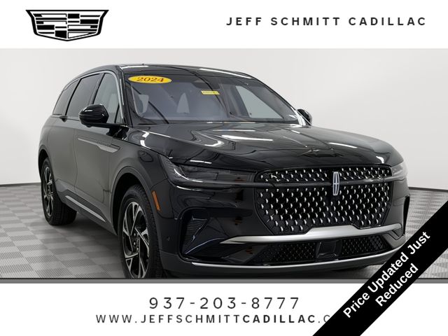 Black Metallic 2024 Lincoln Nautilus SUV / Crossover All-Wheel Drive Continuously Variable Transmission