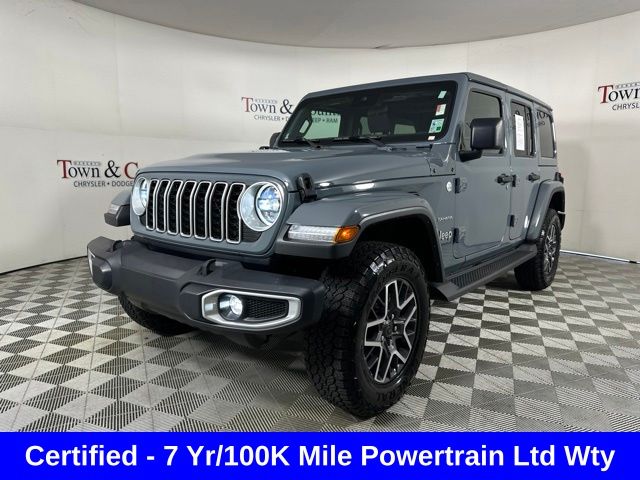 Anvil Clear Coat 2024 Jeep Wrangler SUV / Crossover Four-Wheel Drive 8-Speed Automatic