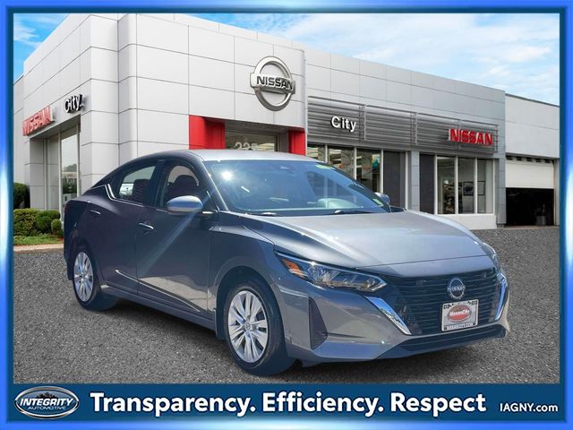 Gray (Gun Metallic) 2024 Nissan Sentra Sedan Front-Wheel Drive Continuously Variable Transmission