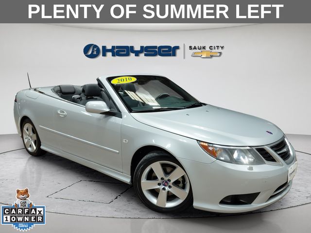White (Snow Silver Metallic) 2010 Saab 9-3 6-Speed Manual