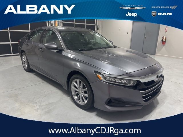 Sonic Gray Pearl 2022 Honda Accord LX FWD Sedan Front-Wheel Drive Continuously Variable Transmission