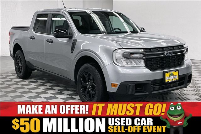 Iconic Silver Metallic 2024 Ford Maverick Pickup Truck All-Wheel Drive 8-Speed Automatic