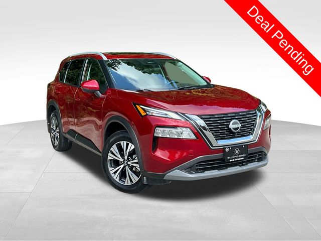 Red (Scarlet Ember Tintcoat) 2022 Nissan Rogue SUV / Crossover All-Wheel Drive Continuously Variable Transmission