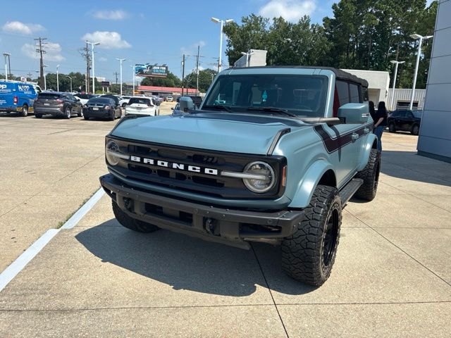 2023 Ford Bronco Outer Banks Blue at Ross Downing Buick GMC