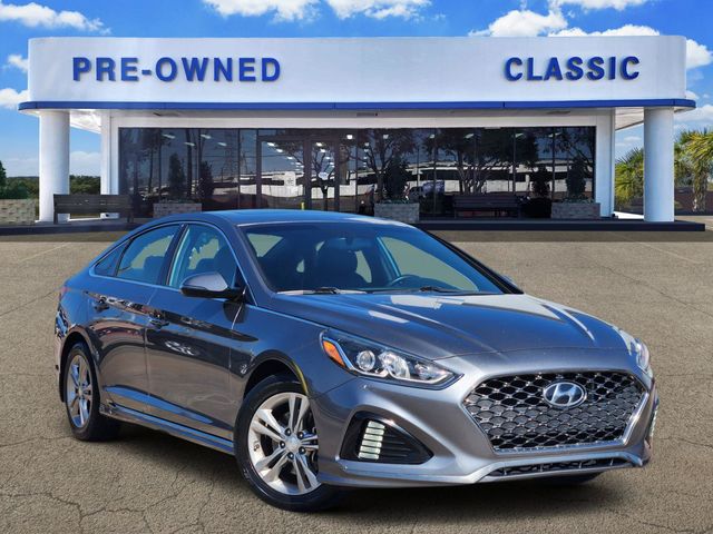 2019 Hyundai Sonata Sport Gray at Texan Dodge Chrysler Jeep Ram