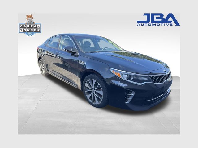 Ebony Black 2016 Kia Optima Sedan Front-Wheel Drive 6-Speed Automatic