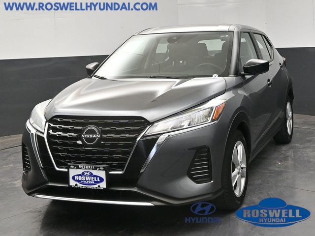 Gray (Gun Metallic) 2024 Nissan Kicks S FWD SUV / Crossover Front-Wheel Drive Continuously Variable Transmission