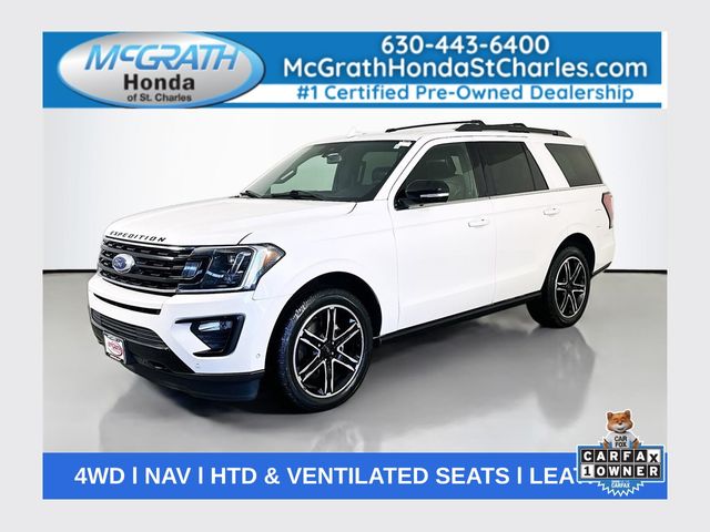 Star White Metallic Tri-Coat 2020 Ford Expedition Limited 4WD SUV / Crossover Four-Wheel Drive Automatic