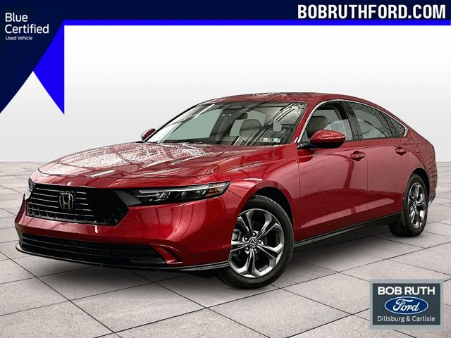 2024 Honda Accord EX Red at Honda North