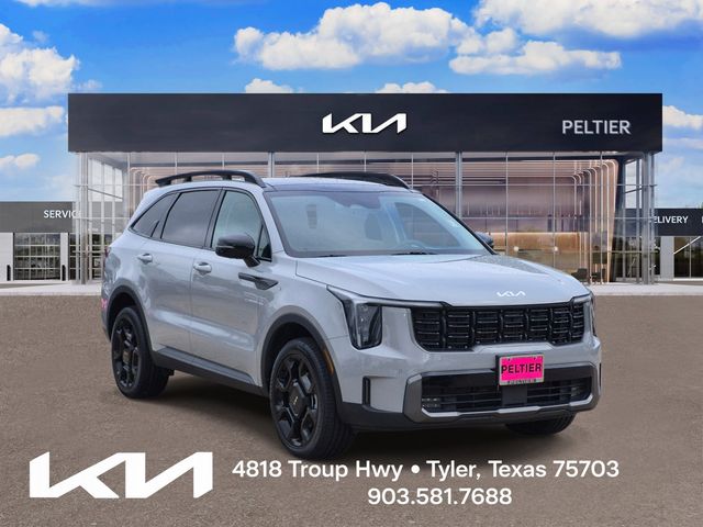 Wolf Gray 2024 Kia Sorento X-Line EX AWD SUV / Crossover All-Wheel Drive 8-Speed Dual Clutch