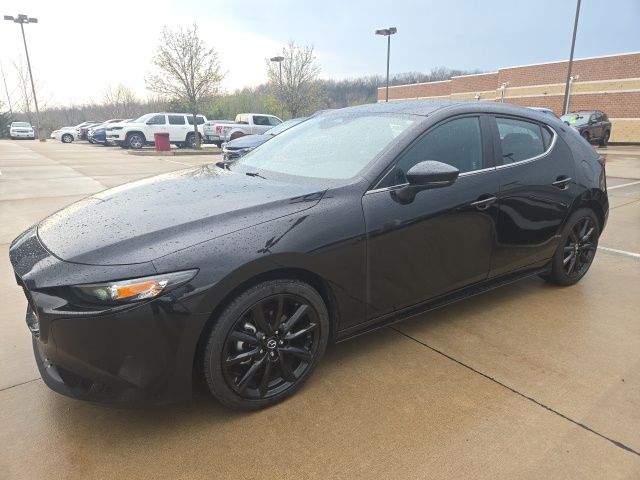 Jet Black Mica 2025 Mazda MAZDA3 2.5 S Select Sport Hatchback FWD Hatchback Front-Wheel Drive 6-Speed Automatic
