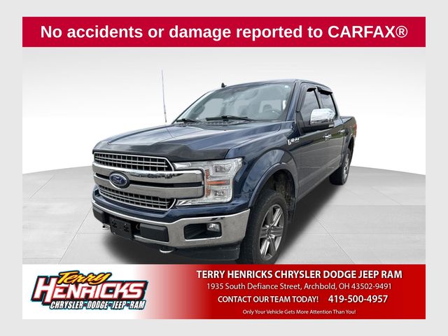 Blue Jeans Metallic 2019 Ford F-150 Pickup Truck Four-Wheel Drive Automatic