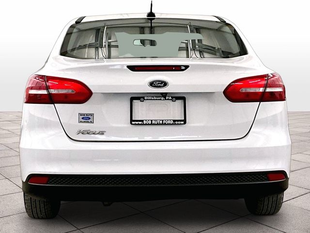 2018 Ford Focus S White at Phil Fitts Ford