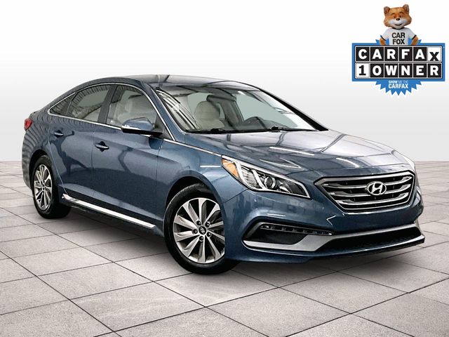 2017 Hyundai Sonata Sport Blue at Grove City Ford