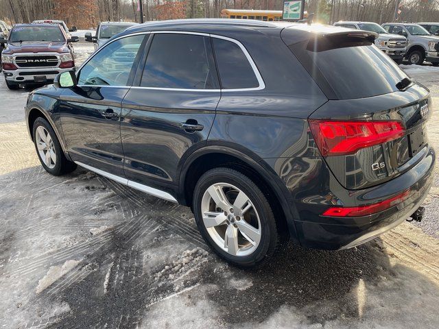2018 Audi Q5 2.0T Premium Plus - Moonlight Blue exterior view 4