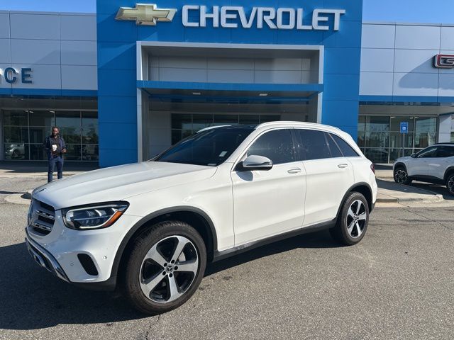 White 2021 Mercedes-Benz GLC 300 SUV RWD SUV / Crossover Rear-Wheel Drive 9-Speed Automatic