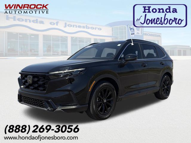 Crystal Black Pearl 2025 Honda CR-V Hybrid Sport-L FWD SUV / Crossover Front-Wheel Drive Continuously Variable Transmission