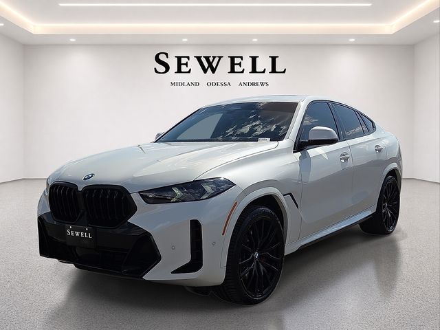 Mineral White Metallic 2026 BMW X6 SUV / Crossover All-Wheel Drive 8-Speed Automatic