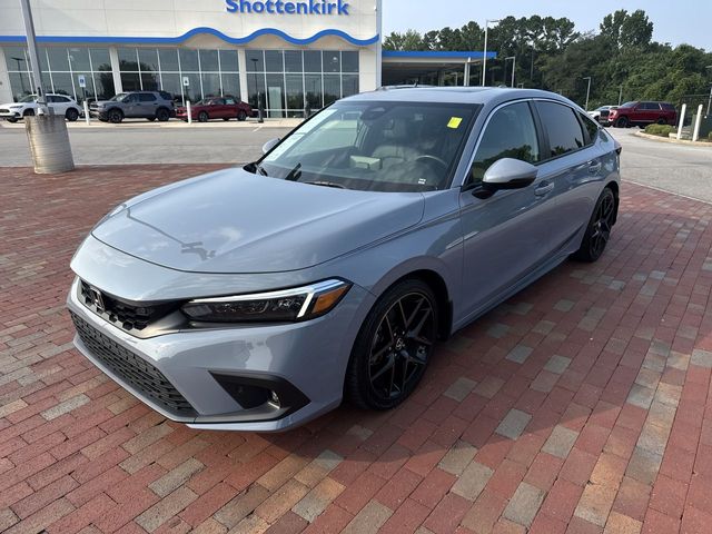 Sonic Gray Pearl 2024 Honda Civic Hatchback Hatchback Front-Wheel Drive Continuously Variable Transmission