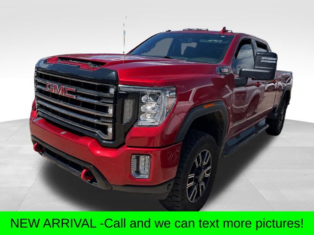 Cayenne Red Tintcoat 2021 GMC Sierra 2500HD AT4 Crew Cab 4WD Pickup Truck Four-Wheel Drive Automatic