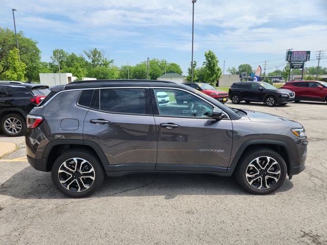 2024 Jeep Compass Limited - Baltic Gray Metallic Clearcoat exterior view 2