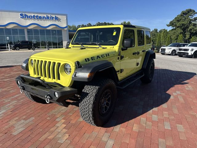 High Velocity Clearcoat 2022 Jeep Wrangler Unlimited High Tide 4WD SUV / Crossover Four-Wheel Drive 8-Speed Automatic