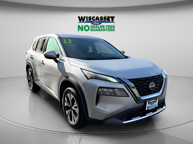 Brilliant Silver Metallic 2022 Nissan Rogue SUV / Crossover All-Wheel Drive Continuously Variable Transmission
