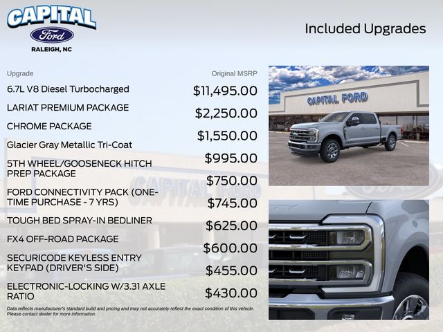 New 2026 Gray Ford Lariat image 5