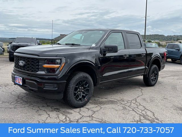 Agate Black Metallic 2026 Ford F-150 Pickup Truck Four-Wheel Drive Automatic