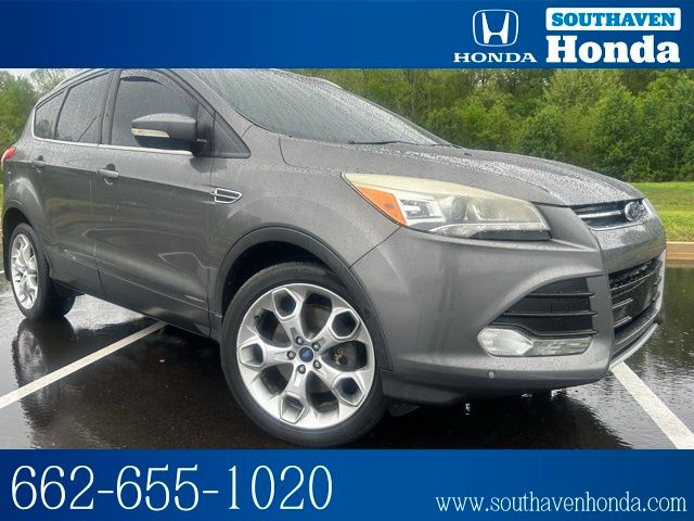 Sterling Gray Metallic 2014 Ford Escape Titanium AWD SUV / Crossover All-Wheel Drive 6-Speed Automatic