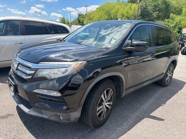 Black 2017 Honda Pilot EX-L AWD with Honda Sensing SUV / Crossover All-Wheel Drive 6-Speed Automatic