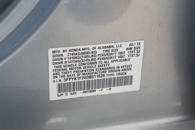 Used 2013 Honda Ridgeline Truck