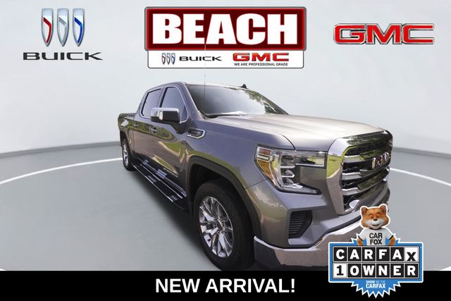 Gray (Satin Steel Metallic) 2019 GMC Sierra 1500 Pickup Truck Four-Wheel Drive 8-Speed Automatic