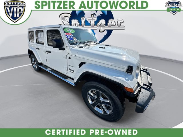 Bright White Clearcoat 2021 Jeep Wrangler SUV / Crossover Four-Wheel Drive 6-Speed Manual