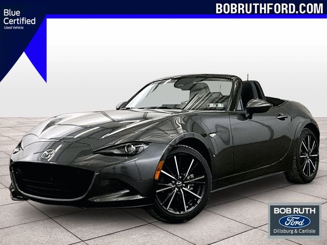Machine Gray Metallic 2026 Mazda MX-5 Miata Convertible Rear-Wheel Drive 6-Speed Manual