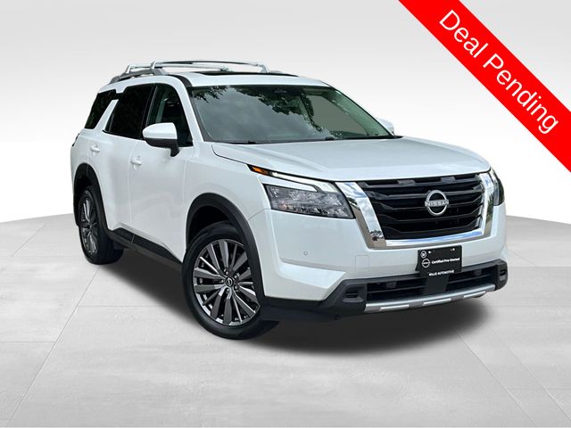 Everest White Pearl Tricoat 2025 Nissan Pathfinder SUV / Crossover All-Wheel Drive 9-Speed Automatic