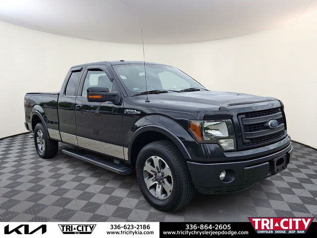 Black 2013 Ford F-150 FX2 SuperCab Pickup Truck 4X2 6-Speed Automatic