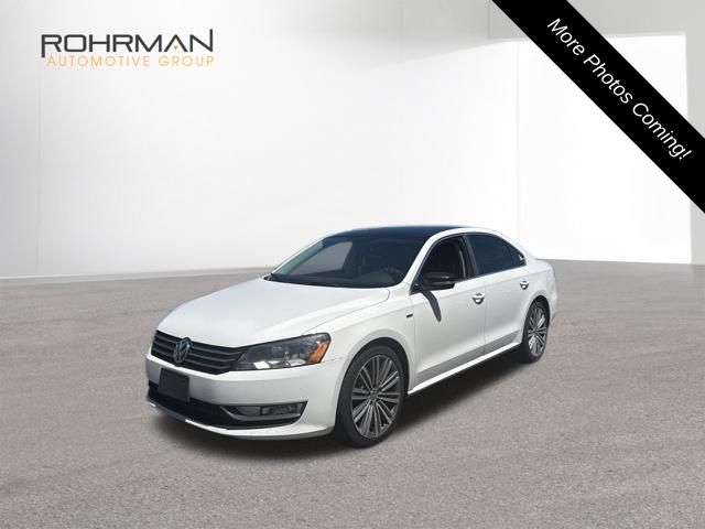 Candy White 2015 Volkswagen Passat Sedan Front-Wheel Drive 6-Speed Automatic