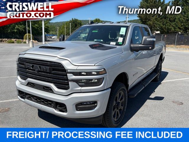 Silver Zynith 2026 RAM 2500 Laramie Crew Cab 4WD Pickup Truck Four-Wheel Drive 8-Speed Automatic