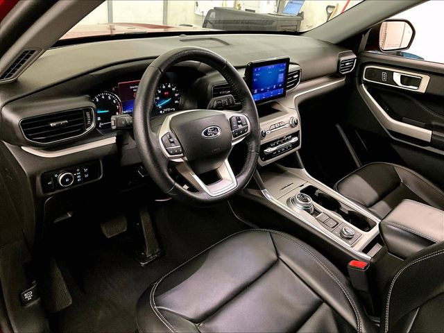 2023 Ford Explorer XLT Red at South Hills CDJR