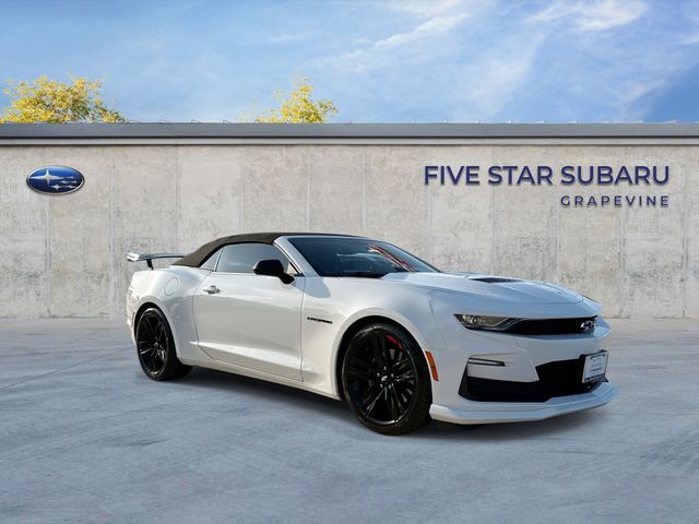 Summit White 2023 Chevrolet Camaro Convertible Rear-Wheel Drive Automatic